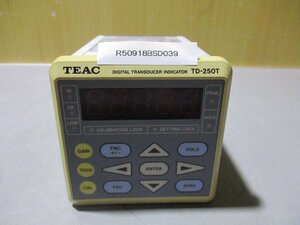 中古 TEAC DIGITAL TRANSDUCER INDICATOR TD-250T(R50918BSD039)