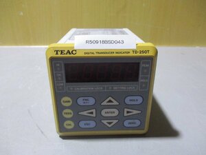 中古 TEAC DIGITAL TRANSDUCER INDICATOR TD-250T(R50918BSD043)