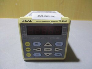 中古 TEAC DIGITAL TRANSDUCER INDICATOR TD-250T(R50918BSD042)