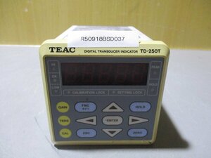 中古 TEAC DIGITAL TRANSDUCER INDICATOR TD-250T(R50918BSD037)
