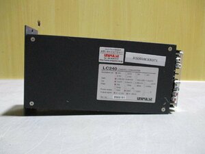 中古 UNIPULSE LOAD-CELL CONVERTER LC-240 低ドリフト・低ノイズロードセルコンバータ(R50918CEE071)