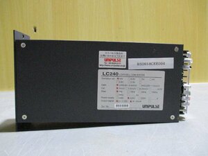 中古 UNIPULSE LOAD-CELL CONVERTER LC-240 低ドリフト・低ノイズロードセルコンバータ(R50918CEE094)