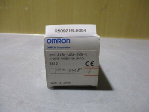 新古 OMRON A16L-JGA-24D-1 押ボタンスイッチ ＜5個入＞(R50921ELE054)