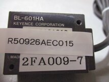 中古 KEYENCE BL-601HA 超小型レーザ式バーコードリーダ(R50926AEC015)_画像5