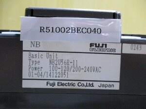 中古 FUJI ELECTRIC NB2U56R-11 PLC Basic Unit(R51002BEC040)