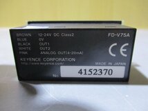 中古 KEYENCE 流量センサ アンプ FD-V75A 4個 (R51005EGE042)_画像6