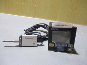 中古SONY Displacement sensor LT10-105 display meter/MAGNESCALE 測長ユニット DT12N(R50929AMD023)