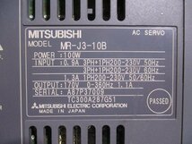 中古 MITSUBISHI AC SERVO MR-J3-10B ACサーボアンプ/ MR-J3BAT ACサーボ用バッテリ (R51005CXE027)_画像7