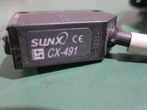 中古 SUNX 小型ビームセンサ CX-491(AASR41014A149)_画像2