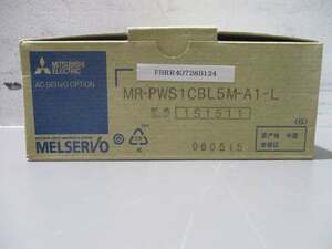 新古 MITSUBISHI MR-PWS1CBL5M-A1-L モータ電源ケーブル(FBRR40728B124)