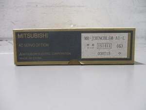 新古 MITSUBISHI MR-J3ENCBL5M-A1-Ｌモータ電源ケーブル(FBRR40728C076)