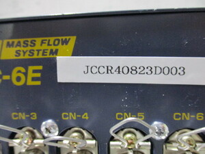 中古 STEC PAC-6E マスフロー用専用電源/制御ユニット(JCCR40823D003)