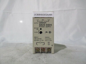 中古 OMRON S82S-0324 POWER SUPPLY パワーサプライ 24V 0.13A(JCRR41015A091)
