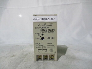 中古 OMRON S82S-0324 POWER SUPPLY パワーサプライ 24V 0.13A(JCRR41015A090)