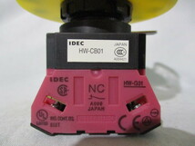 中古 IDEC 非常停止用押ボタンスイッチ プッシュプルスイッチ HW-CB01 送料別(JCRR41011A054)_画像3