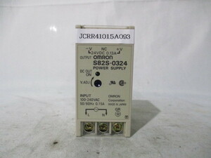 中古 OMRON S82S-0324 POWER SUPPLY パワーサプライ 24V 0.13A(JCRR41015A093)