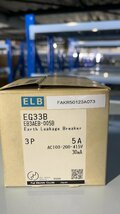 新古 Fuji Electric EG33B Earth Leakage Circuit Breaker 5A 3P(FAKR50123A073)_画像7