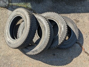 ダンロップ145/80R13 6PR WINTERMAXX SV01 19年製 4本セット