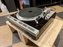 2001年製 美品 DENON DP-47F フルオートレコードプレーヤー 新品カートリッジ ダイレクトドライブ クォーツ デノン_画像4