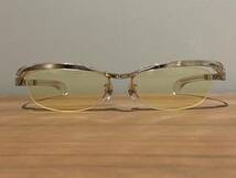 送料込み　999.9 M06 フォーナインズ 度なしレンズ　レアモデル　クリアカラー　眼鏡　メガネ　サングラス　メガネフレーム_画像2