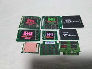 PC-9801 用　note　増設メモリ　増設RAM　BUFFALO ENE-8000　ENA-4000　ENX-8000　ENT-6000　ENB-16M　HND-25T-DA　I-O DATA　NE34A　