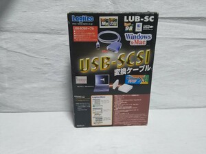 Logitec　USB ⇔ SCSI　変換ケーブル　LUB-SC　