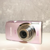 ◆動作OK◆ Canon IXY 10S ピンク コンパクトデジタルカメラ 【元箱・付属品一式】_画像2