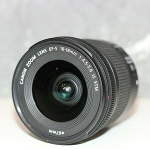 ◆美品◆ キャノン Canon EF-S 10-18mm F4.5-5.6 IS STM 広角ズームレンズ