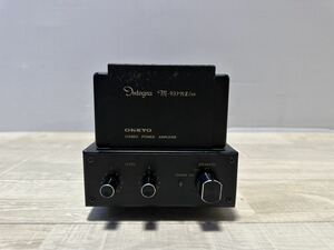 ONKYO オンキヨー Integral m-931nⅡ/40 ステレオパワーアンプ 現状品