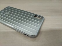 未使用品　RIMOWA iPhone XS Max用 リモワ 正規品 iPhoneケース　スーツケースデザイン　無料匿名配送♪_画像4