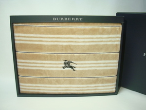 BURBERRY/バーバリー　シール織綿毛布　シングル