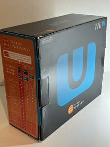 WiiU本体 ファミリープレミアムセット（黒） Wii U　+　New スーパーマリオブラザーズ U　動作確認済み