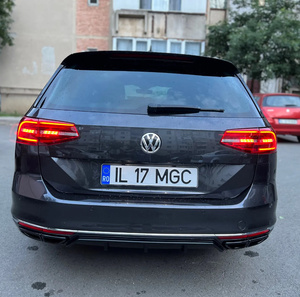 VW Volkswagen Passat B8 variant 2015-2019 спойлер корпус комплект задний диффузор задний бампер "губа" багажник 