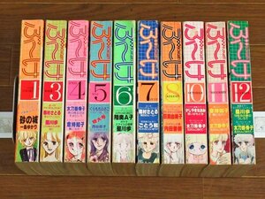 ぶ～け ぶーけ 昭和54年 1979年 10冊 砂の城 一条ゆかり/槇村さとる/星川歩/くらもちふさこ/陸奥A子/西谷祥子/他 FA12