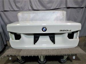 H27年 BMW 3シリーズ 320d Mスポーツ F30 前期 LDA-3D20 トランクリッド 白 300 41007288757 [ZNo:05005560]