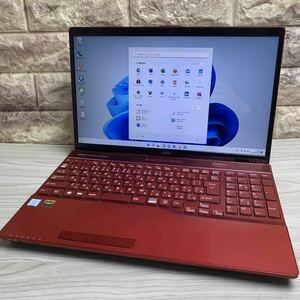 Full HD 第8世代 Core i7-8550U 新品SSD1TB＋HDD1TB 富士通 LIFEBOOK AH56/D1 メモリ16GB カメラ WIN11 Blu-ray office2019