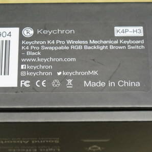 keychron K4 Pro 茶軸 US配列 RGB ホットスワップ対応の画像5