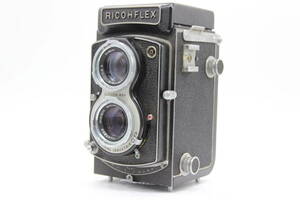 【返品保証】 リコー Ricohflex Riken Riconar 8cm F3.5 二眼カメラ s3470