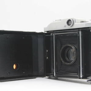 【返品保証】 Pearl II Konishiroku Hexar 75mm F3.5 蛇腹カメラ s4132の画像8