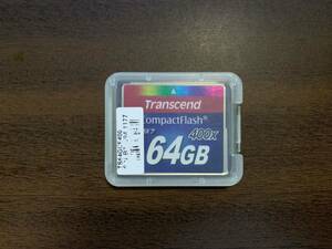 ☆中古・Transcend 64G CFカード☆ ②