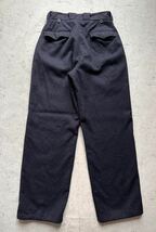 50s-60s “ FRENCH MILITARY ” BORDER GUARDS WOOL TROUSERS VINTAGE フランス軍 国境警備隊 ウール トラウザーズ オールド ビンテージ_画像3