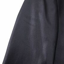 S3-TK072【良品】ニコル NICOLE 光沢 ウール スーツ セットアップ ダークグレー 48 Lサイズ メンズ_画像8