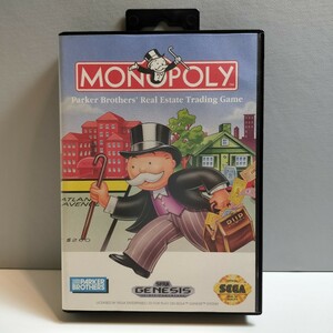 SEGA GINESIS ジェネシス MD メガドライブ 海外版 ソフト MONOPOLY モノポリー