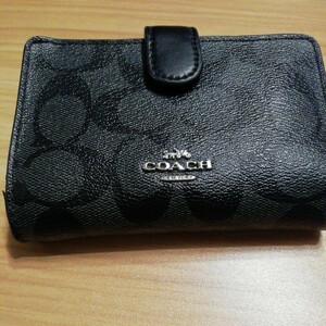 COACH 財布 黒　難有り