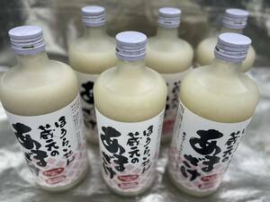 送料無料（本州・四国のみ）あまざけ 720ｍｌ 6本 蓬莱泉関谷酒造販売（製造新潟佐渡天領盃酒造）無添加アル分0％麹100％ 飲む清涼飲料 