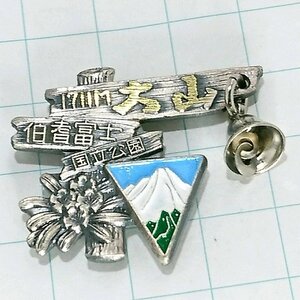 送料無料)大山 ご当地 観光地 登山 山登り 旅行 記念 山バッジ ピンバッジ PINS ピンズ A21096