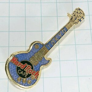 送料無料)Hard Rock Cafe ギター 青 ハードロックカフェ ピンバッジ PINS ブローチ ピンズ A21195