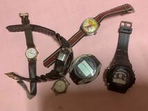 CASIO SEIKO などの古い腕時計いろいろジャンク品_画像1