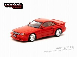 未開封新品 ターマックワークス 1/64 メルセデス・ベンツ SL500 ケーニッヒ tarmac レッド トミカイサイズ 1/64