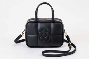 新品未開封★マリークワント MARY QUANT キルティング風 2Way ショルダーバッグ ムック付録 マリークヮント★即決